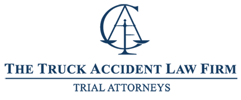 the truck accident law firm logo